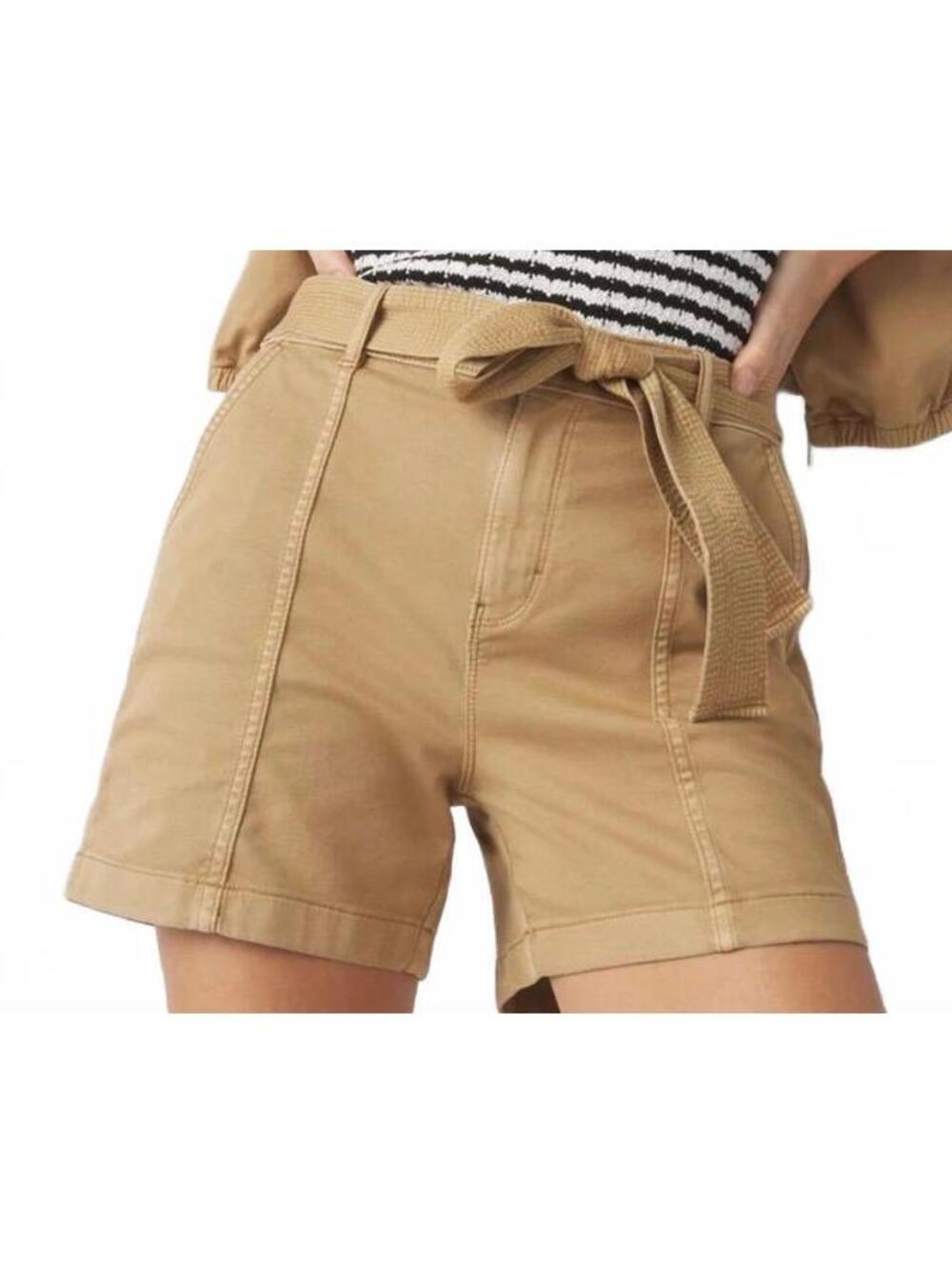 White House Black Market Belted Utility Shorts Size 18 Extra High-Rise